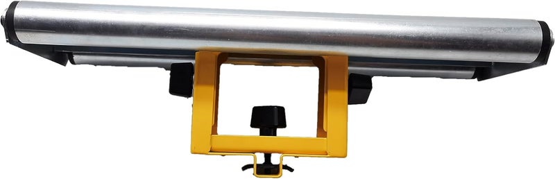 deawater 1pcs Miter Saw Stand Wide Roller Support for DEWALT DW7027, DE7027 Large, Workbench Attachment, Heavy-Duty Roller Work Support Fixture - Image 3